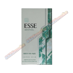 ESSE 綠（薄荷）｜韓國薄荷香煙 清涼口感