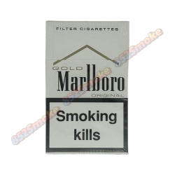 Marlboro Gold Duty-Free | Smooth Medium Cigarette in Elegant White-Gold Travel Edition